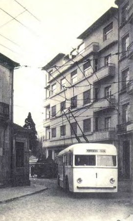 Trolebús-de-Pntevedra-a-Marin-Tranvias-Electricos-de-Pontevedra-foto-archivo-SEMI-Sociedad-Española-de-Montajes-Industriales